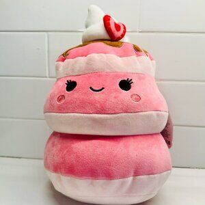 Shelly, The Strawberry Pancakes Valentine Squad 2024 Plush Squishmallow,11”, NWT